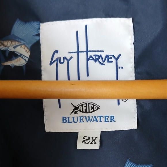 Guy Harvey By Aftco Bluewater Lightweight Jacket Men's Size 2X - Picture 9 of 13
